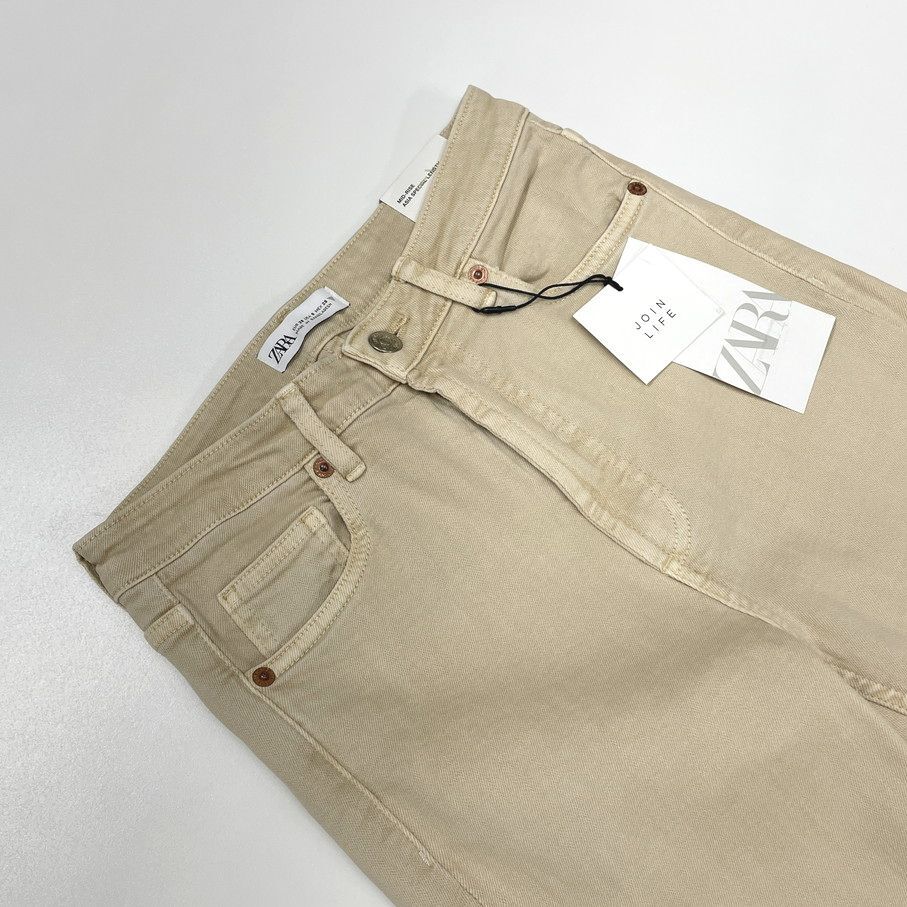 ZARA /38/ ベージュ系 スキニーデニムパンツ ジーンズ ZARA /38/ ベージュ系 スキニーデニムパンツ ジーンズ