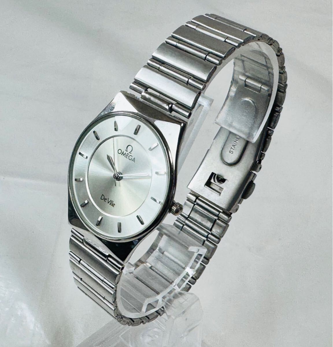 ♪ OMEGA オメガ De Ville デビル NO.233Gクオーツ シルバー系 ♪ OMEGA オメガ De Ville デビル NO.233Gクオーツ シルバー系
