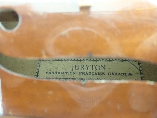 Violin Work shop(JURYTON) of Laberte&Magnie ヴァイオリン Violin Work shop(JURYTON) of Laberte&Magnie ヴァイオリン
