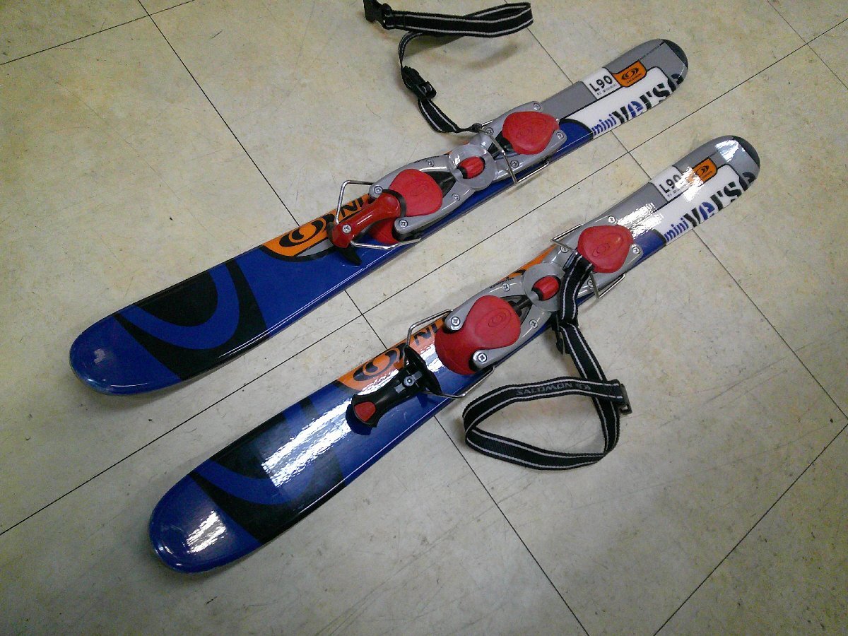 3＃３０２０【サロモン】ミニｖｅｒｓｅ　大人ファンスキー／長さ：９０ｃｍ　対応ソール：２５０～３３０ｍｍ【小樽店】