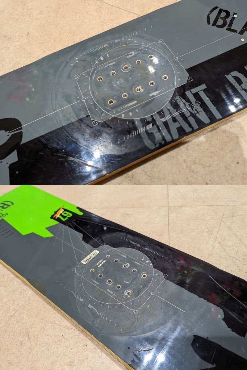 4☆1420 レア！名器！【HOT BLAST/ホットブラスト】アルペンボード 板のみ 167cm グレー スノーボード《店頭引渡し可！札幌/美しが丘》