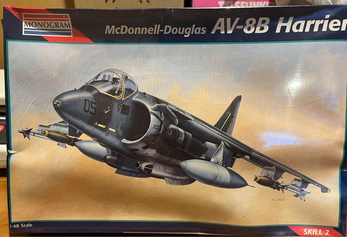 モノグラム 1/48 AV-8 ハリヤー 未開封