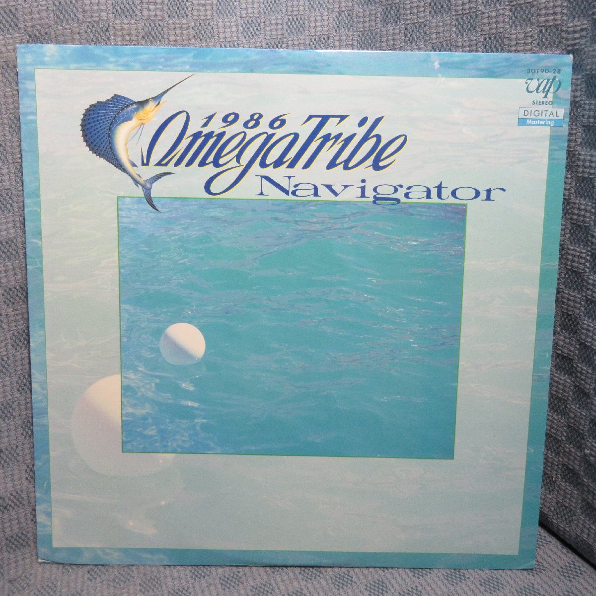 VA363●30190-28 1986オメガトライブ「NAVIGATOR」LPレコード(アナログ盤)
