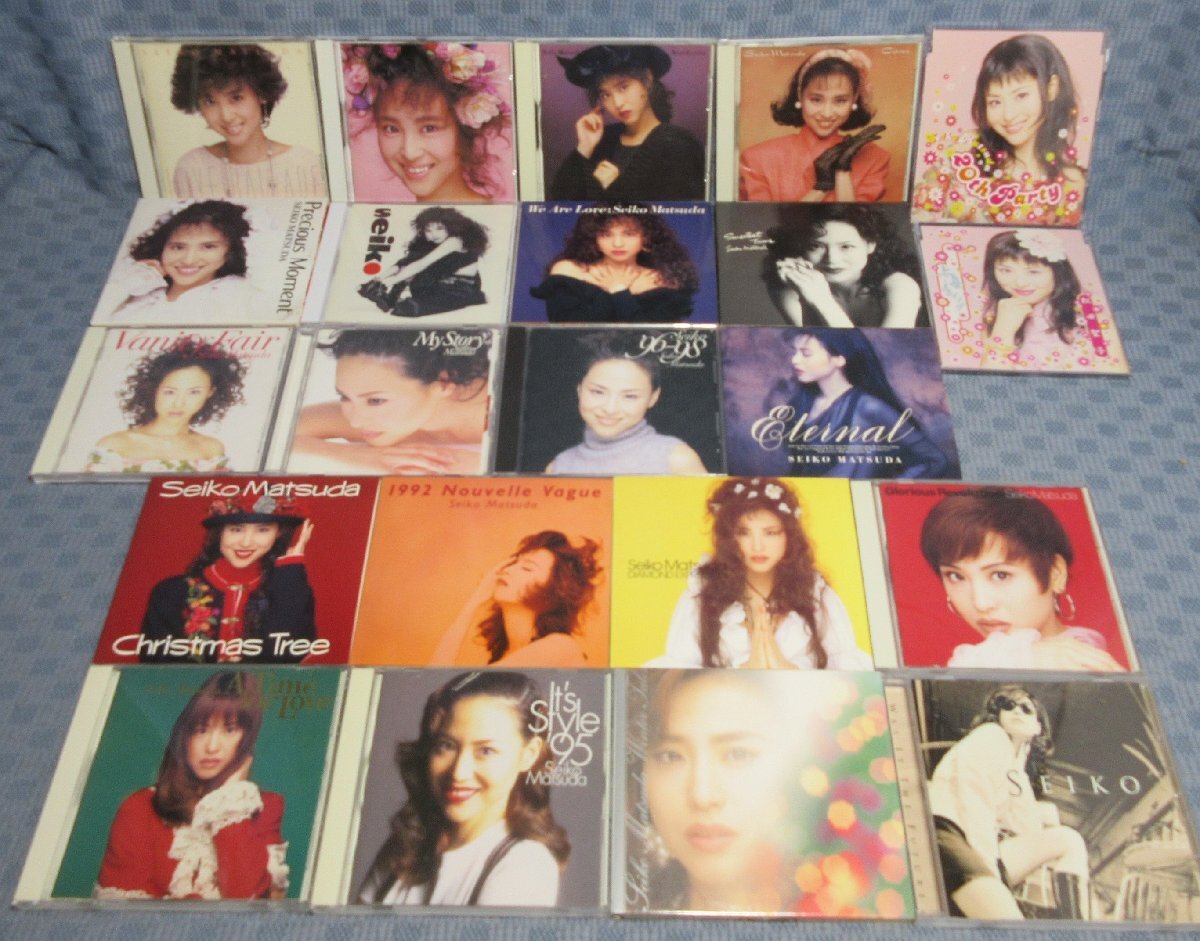 JA886●松田聖子「LOVE BALLADE/Citron/Precious Moment/Christmas Tree/It's Style '95」等 CD22点セット /ほぼアルバム