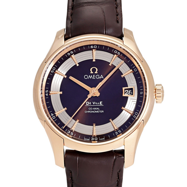 オメガ OMEGA デ・ヴィル アワービジョン 431.63.41.21.13.001 ブラウン文字盤 新品 腕時計 メンズ