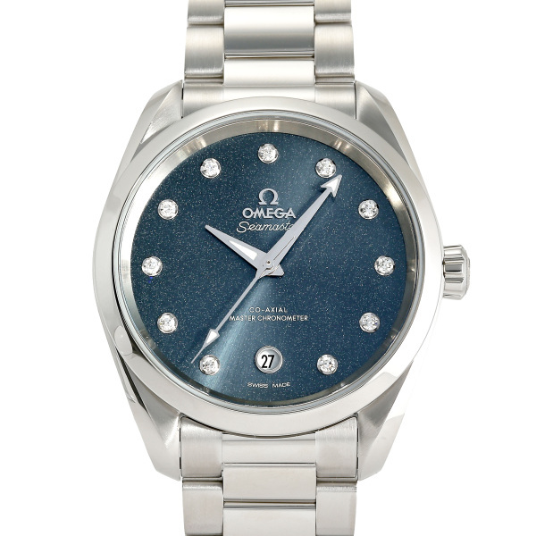 オメガ OMEGA シーマスター アクアテラ 150M 220.10.38.20.53.001 ブルー文字盤 新品 腕時計 男女兼用