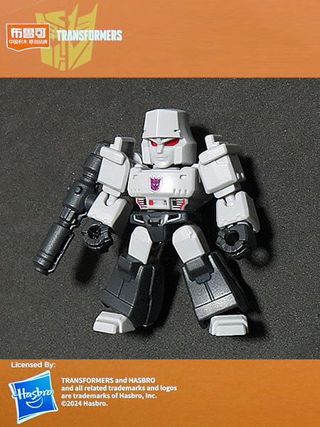 低混入率 約5.5㎝ メガトロン 日本未発売 トランスフォーマー ブロッキーズ フル可動ミニフィギュア