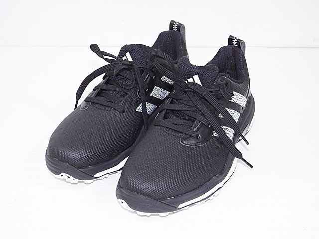 セール・キャンペーン ゴルフシューズ アディダス adidas ∞ Codechaos □H8 2024年秋冬モデル Black/White/Lemon MDV41 25.5cm コードカオス 25 25.5cm