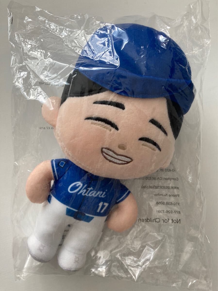 大谷翔平プラッシュ　バンダイ　青　新品 ぬいぐるみ