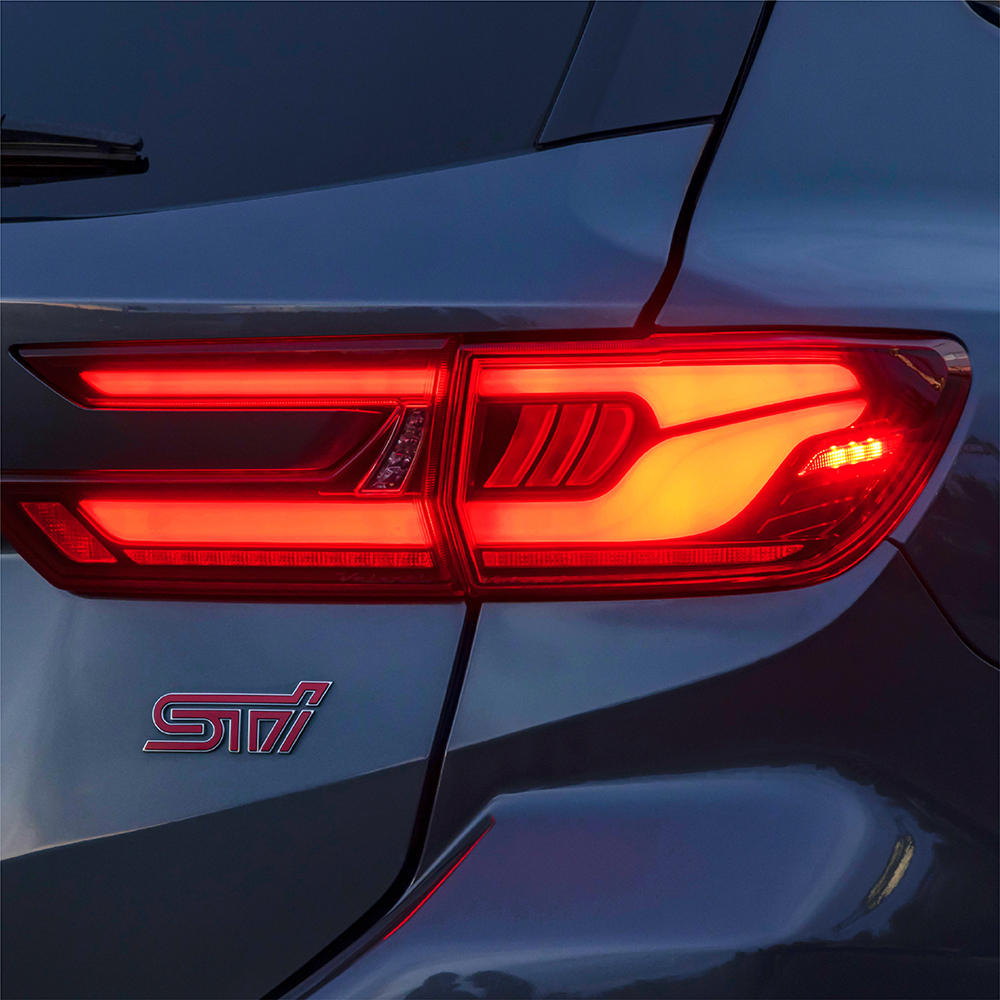 Valenti драгоценности LED задний фонарь ULTRA Subaru Levorg VN5/VNH (2020/10~) свет затонированный / черный хром TSVNLEU-SB-1