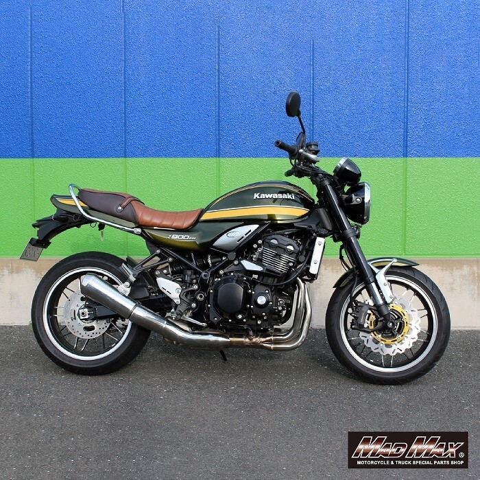 MADMAX カワサキ Z650RS(22-23) フロント ウェーブ ディスクローター 左右共通 ゴールド 1枚 (MM19-K029-GD) マッドマックス