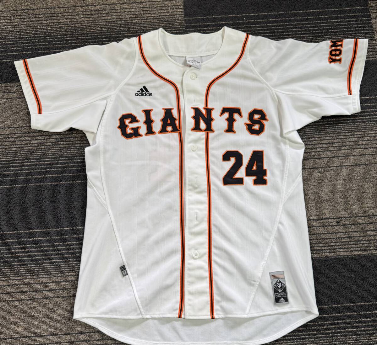 【高品質】 △ 岐阜発/ 読売ジャイアンツ/ ユニフォーム/ 高橋由伸/ 24番/ adidas/ アディダス/ GIANTS/ 現状品/ R6.12/22 △ 応援ユニフォーム、ウエア