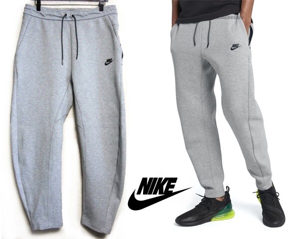 定価¥9720 NIKEナイキテックフリースOHパンツ M グレーTECH 定価¥9720 NIKEナイキテックフリースOHパンツ M グレーTECH