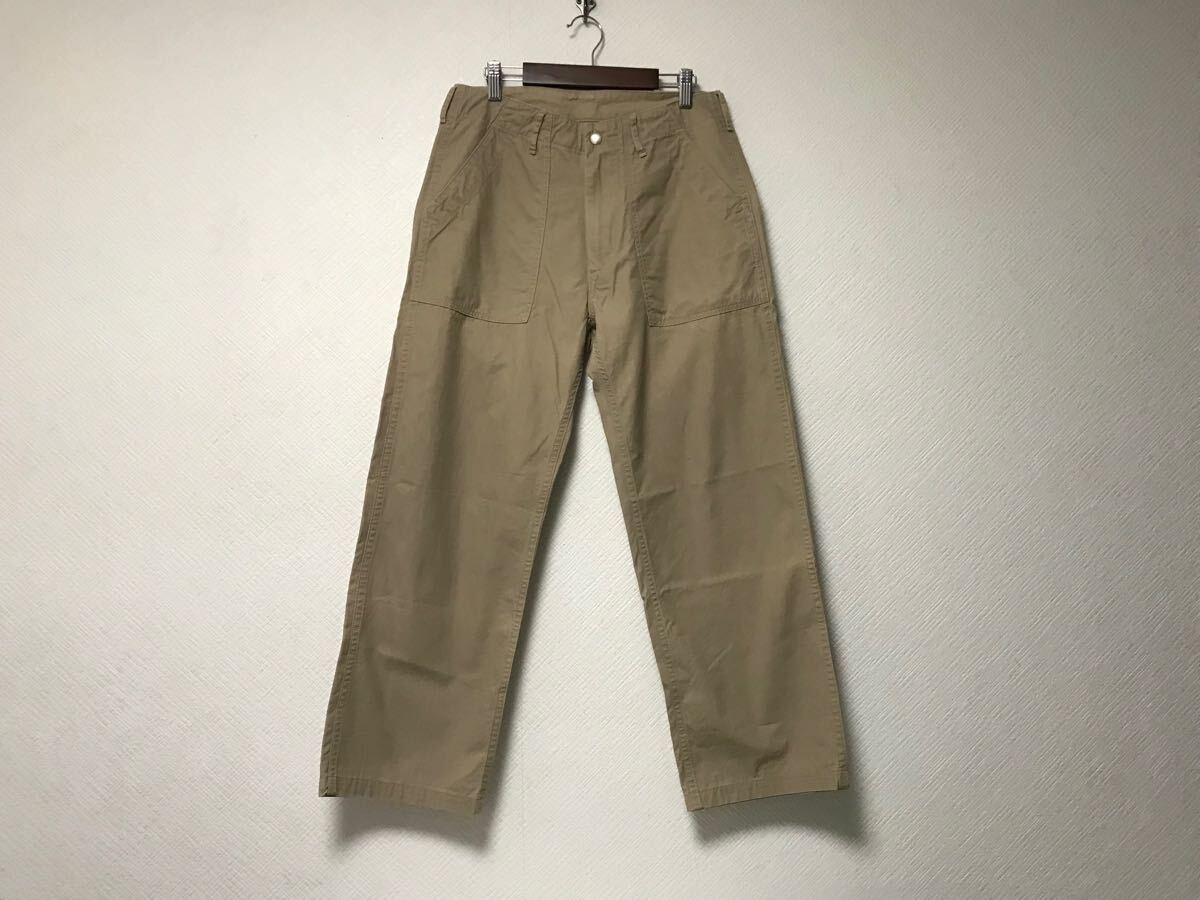 本物ダントンDANTONコットンワークチノベイカーパンツメンズサーフアメカジミリタリーストリートスケーターワークゴルフベージュ38M