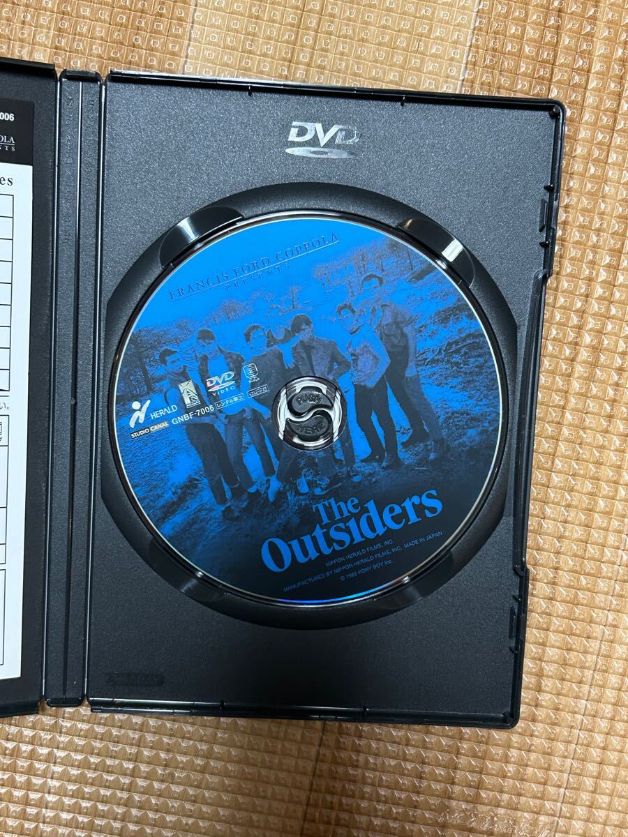 美品◆DVD アウトサイダー the outsiders◆ジアウトサイダーズ