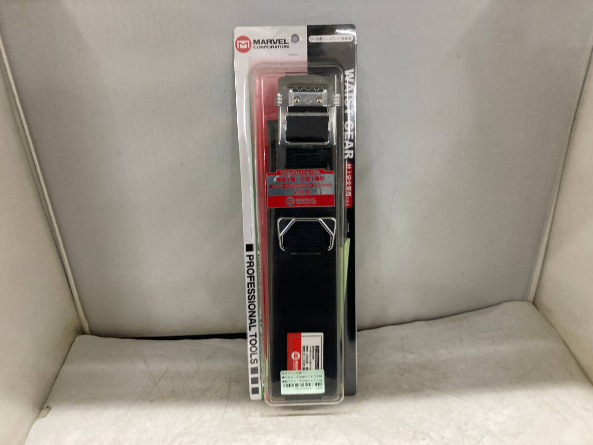 マーベル(MARVEL) 柱上安全帯用 胴ベルト ワークポジショニング用ベルト スライドバックルタイプ 黒 MAT-70B　IT0U6KJW61XC