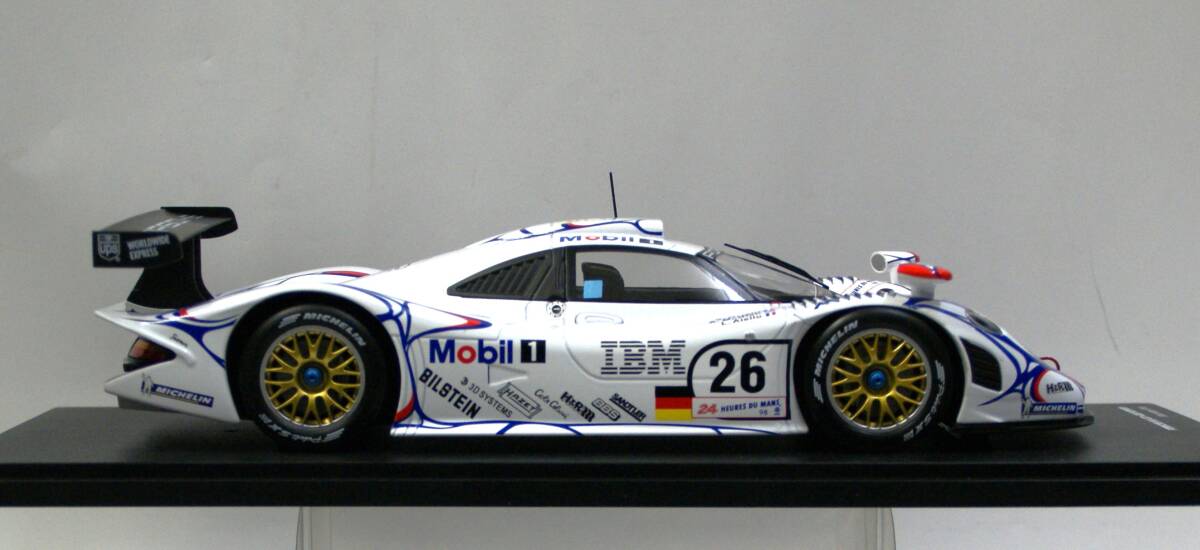 【WERK83】1/18 ポルシェ 911 GT1-98 3.2L ターボ #26 1998年 ルマン24hレース優勝車 (商品№ W18029001 )ダイキャスト製のミニカー
