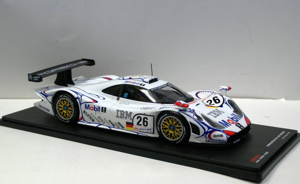 【WERK83】1/18 ポルシェ 911 GT1-98 3.2L ターボ #26 1998年 ルマン24hレース優勝車 (商品№ W18029001 )ダイキャスト製のミニカー