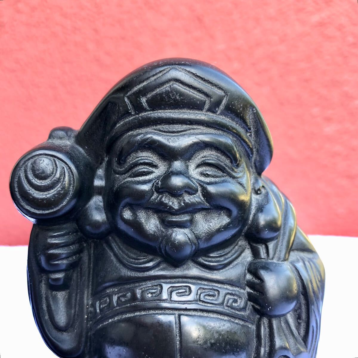 七福神 恵比寿大黒 那智黒 石像 石造 石彫 彫刻 インテリア 石材 七福神 恵比寿大黒 那智黒 石像 石造 石彫 彫刻 インテリア 石材