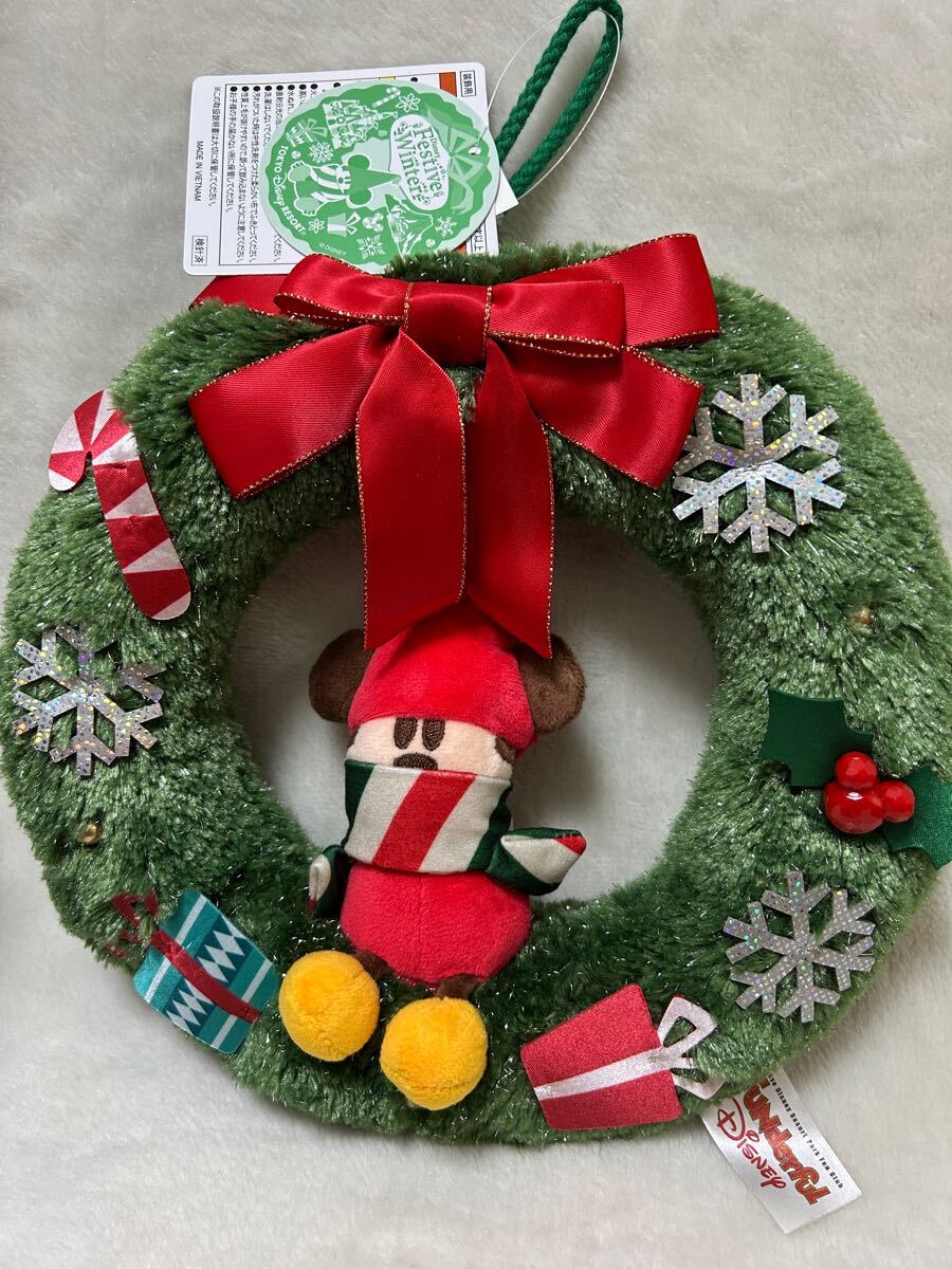 フェスティブウインター　ディズニーリゾート　 リルリンリン クリスマスリース