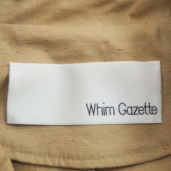 #ancwim приспособление Whim Gazette жакет F бежевый женский [865522]