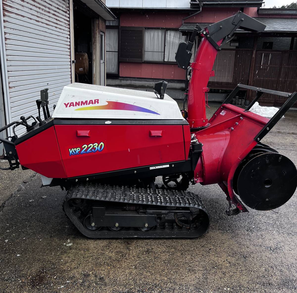 ヤンマー☆ディーゼル除雪機】YANMAR☆YSR2230 始動OK 軽油 22 ヤンマー☆ディーゼル除雪機】YANMAR☆YSR2230 始動OK 軽油 22
