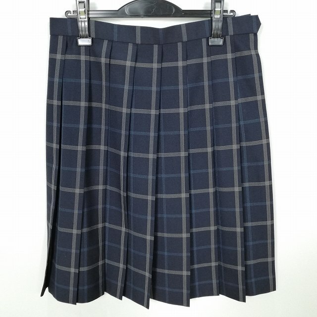 1円 スクールスカート 大きいサイズ 夏物 w72-丈59 チェック 大阪渋谷高校 プリーツ 学生服 制服 女子 中古 HK9540 Yahoo!オークション - 1円 スクールスカート 大きいサイズ 夏物 w72-丈