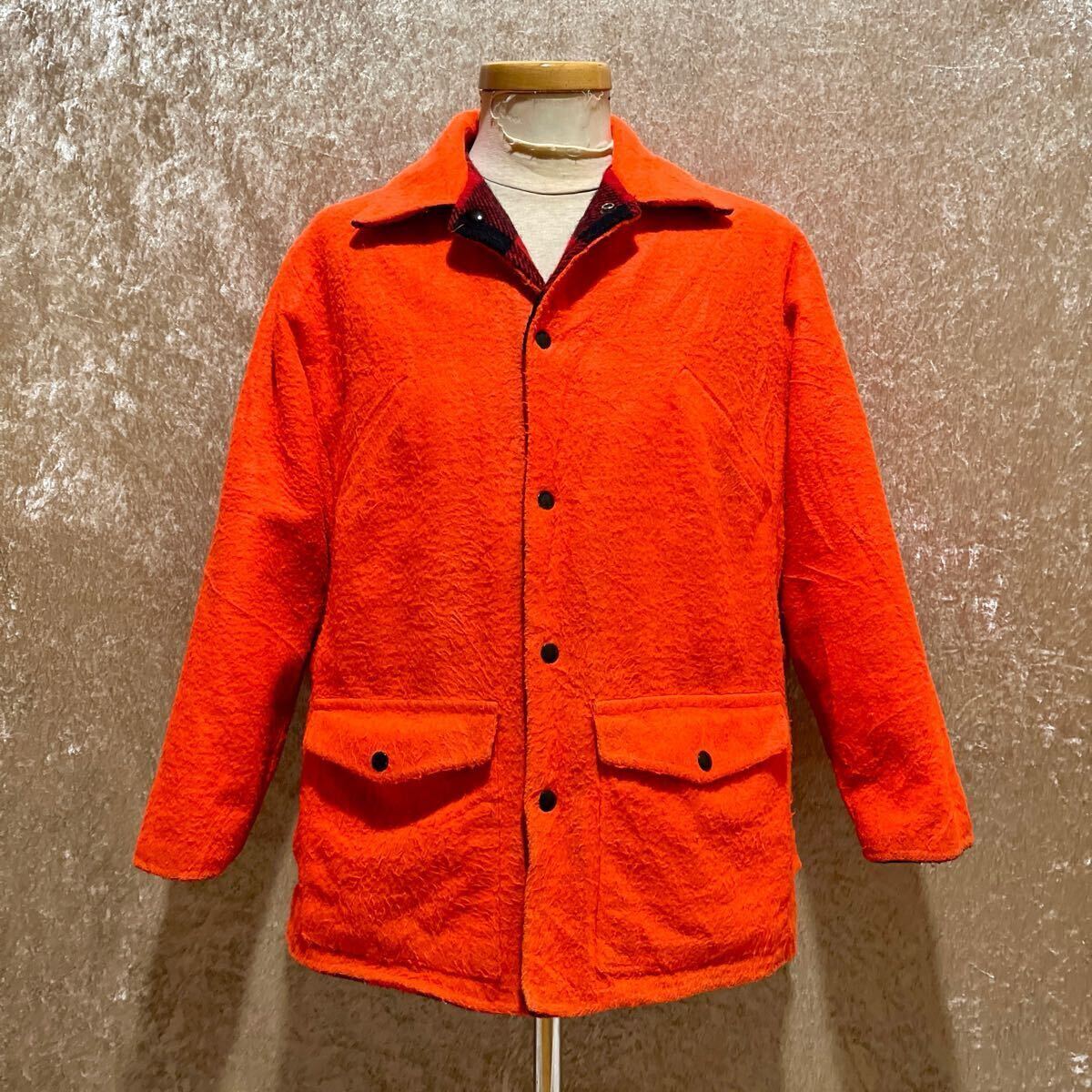 80’s 90’s バッファローチェック リバーシブル ジャケット 検索: 古着 アメカジ ブロックチェック 80年代 90年代_画像3