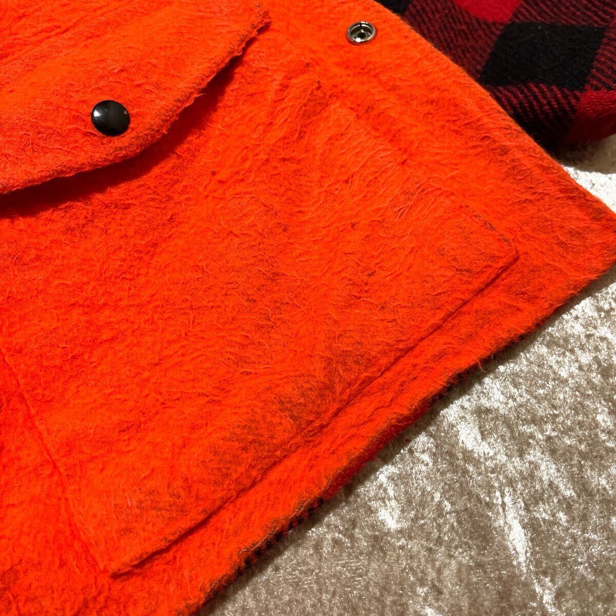 80’s 90’s バッファローチェック リバーシブル ジャケット 検索: 古着 アメカジ ブロックチェック 80年代 90年代_画像8