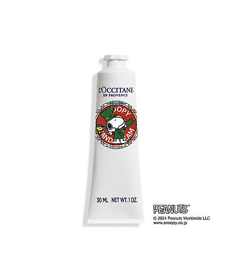 新品★L(fēng)'OCCITANE ロクシタン?。樱危希希校?シア ハンドクリーム 2024ＩＳ Ｉ?駅員に扮したスヌーピーデザイン★限定品