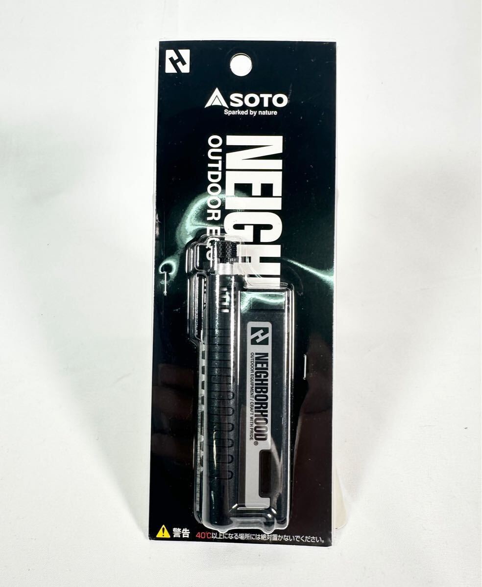 新品未開封 NEIGHBORHOOD × SOTO GAS TORCH