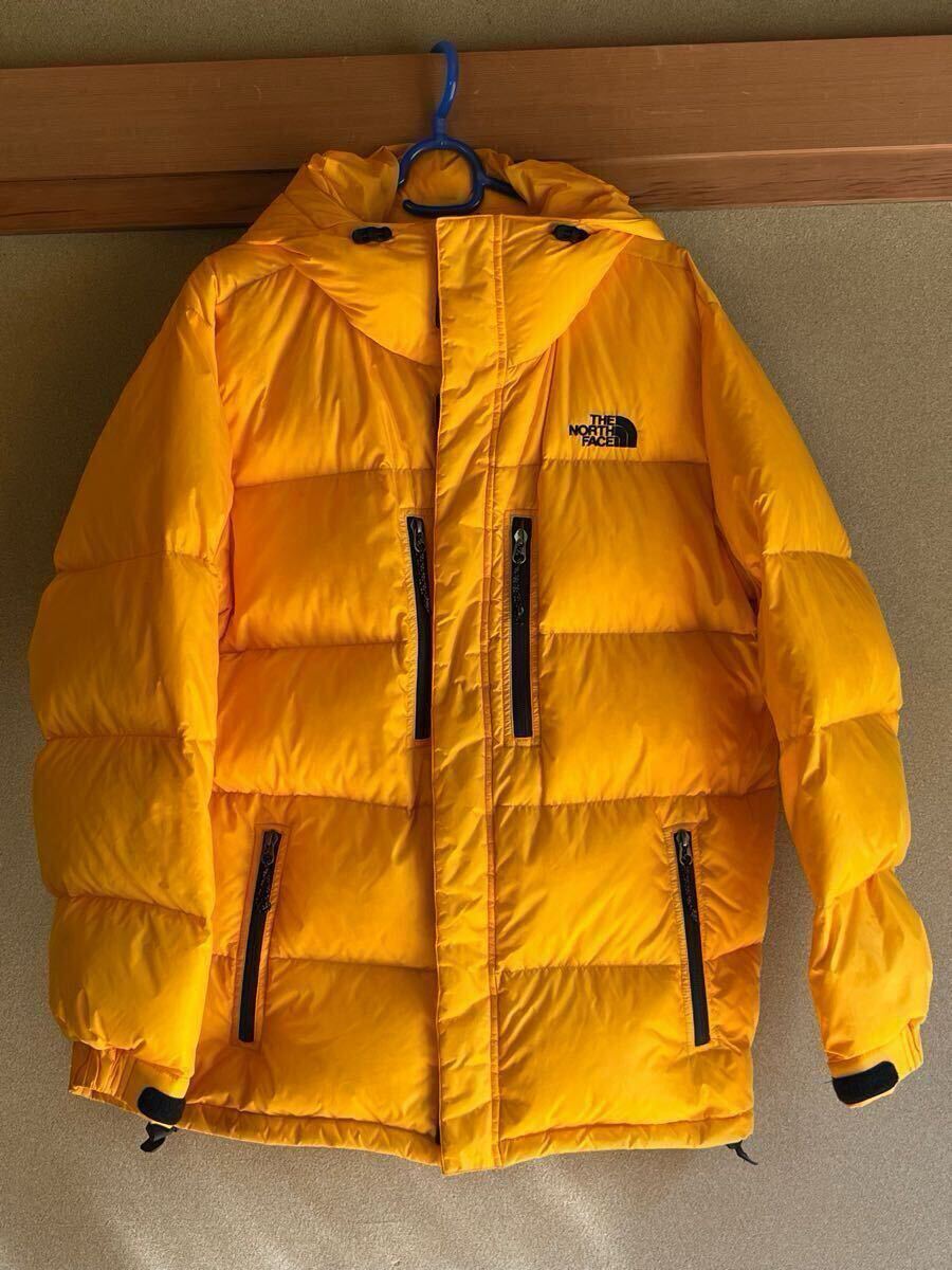 【古着・汚れ有り】ノースフェイス　ダウンジャケット　メンズＭサイズ
