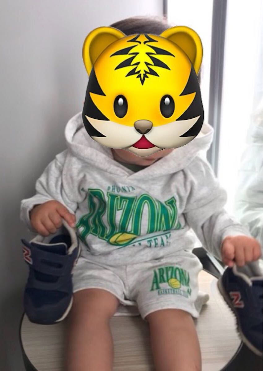 ZARAザラ kid'sスウェット上下セットアップ/カレッジプリント100 ZARAザラ kid'sスウェット上下セットアップ/カレッジプリント100