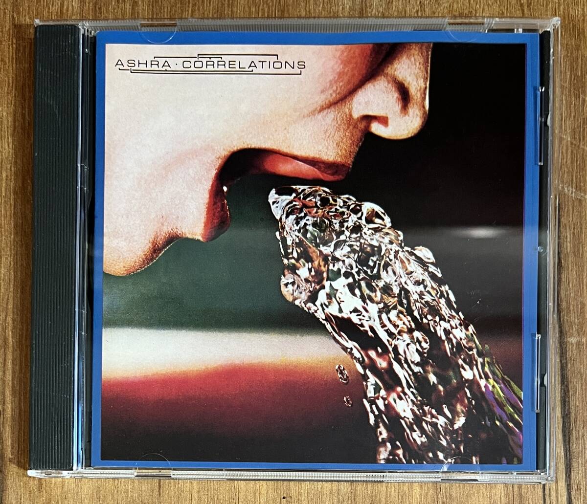 ■UK & EU盤 1990年発売 CD■Ashra アシュラ / Correlations 水平音響への誘導 (CDV 2117) Manuel Gttsching マニュエル・ゲッチング