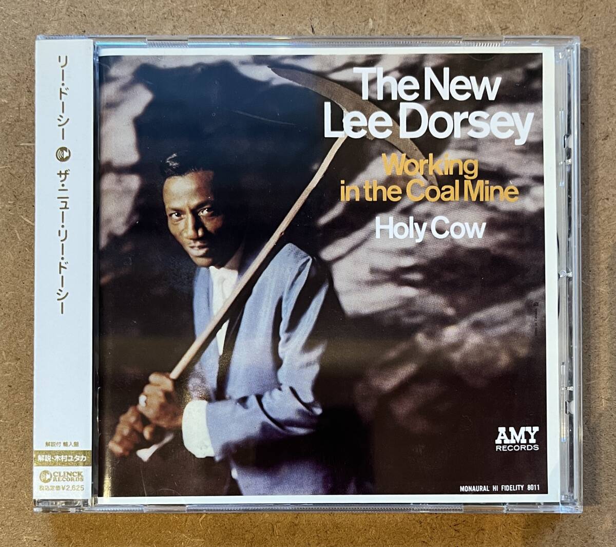 美品■輸入帯付 EU盤 2010年発売 CD■The New Lee Dorsey リー・ドーシー Working In The Coal Mine Holy Cow (CR REV 303)