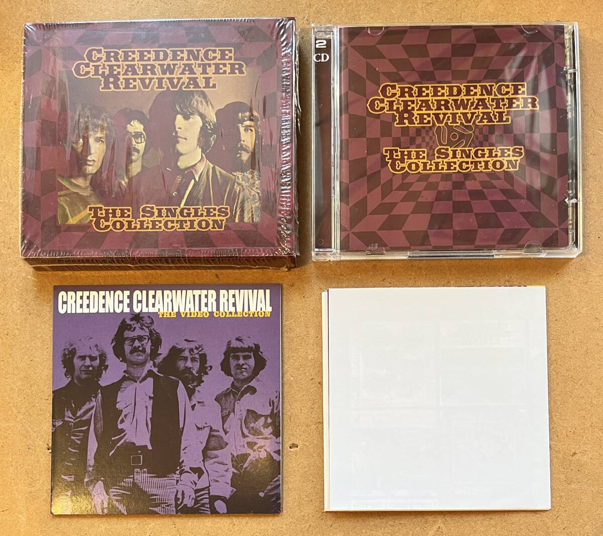 ■シュリンク付! EU盤 2CD+DVD■Creedence Clearwater Revival (CCR) The Singles Collection 0888072317529 2009年発売