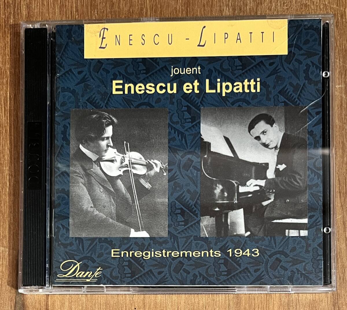 ■希少! 仏盤 2枚組 CD■Enescu Lipatti Enregistrements 1943 エネスコ ピアノ・ソナタ第3番 リパッティ (Dante/HPC091-92)