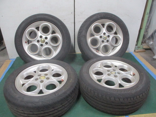  Alpha Romeo 156 2.0 Twin Spark GF-932A2 оригинальные легкосплавные колесные диски 4шт.@6.5J×16 +41.5 PCD98 5 дыра * дом частного лица рассылка не возможно *