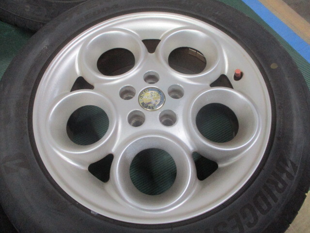  Alpha Romeo 156 2.0 Twin Spark GF-932A2 оригинальные легкосплавные колесные диски 4шт.@6.5J×16 +41.5 PCD98 5 дыра * дом частного лица рассылка не возможно *
