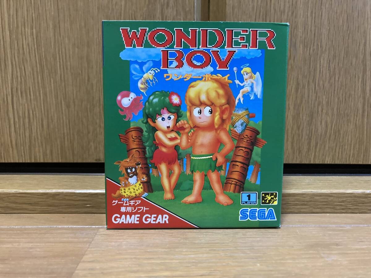 ワンダーボーイ WONDER BOY 美品 ゲームギア GG
