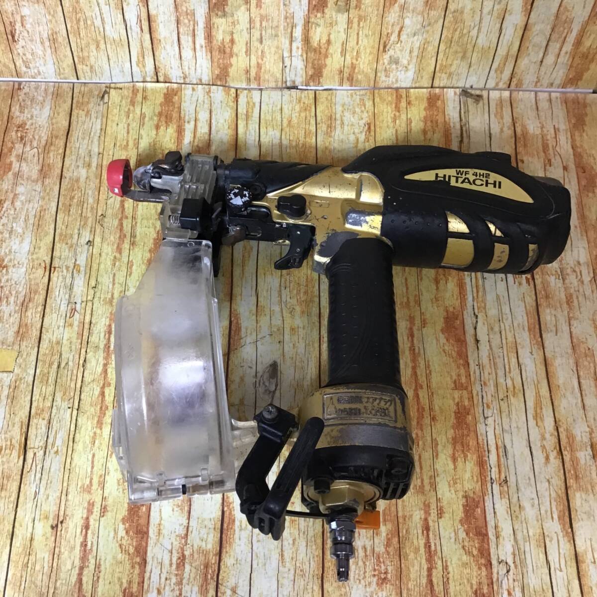 【中古品】ハイコーキ(HIKOKI ※旧:日立工機) 高圧エアネジ打ち機 WF4H2