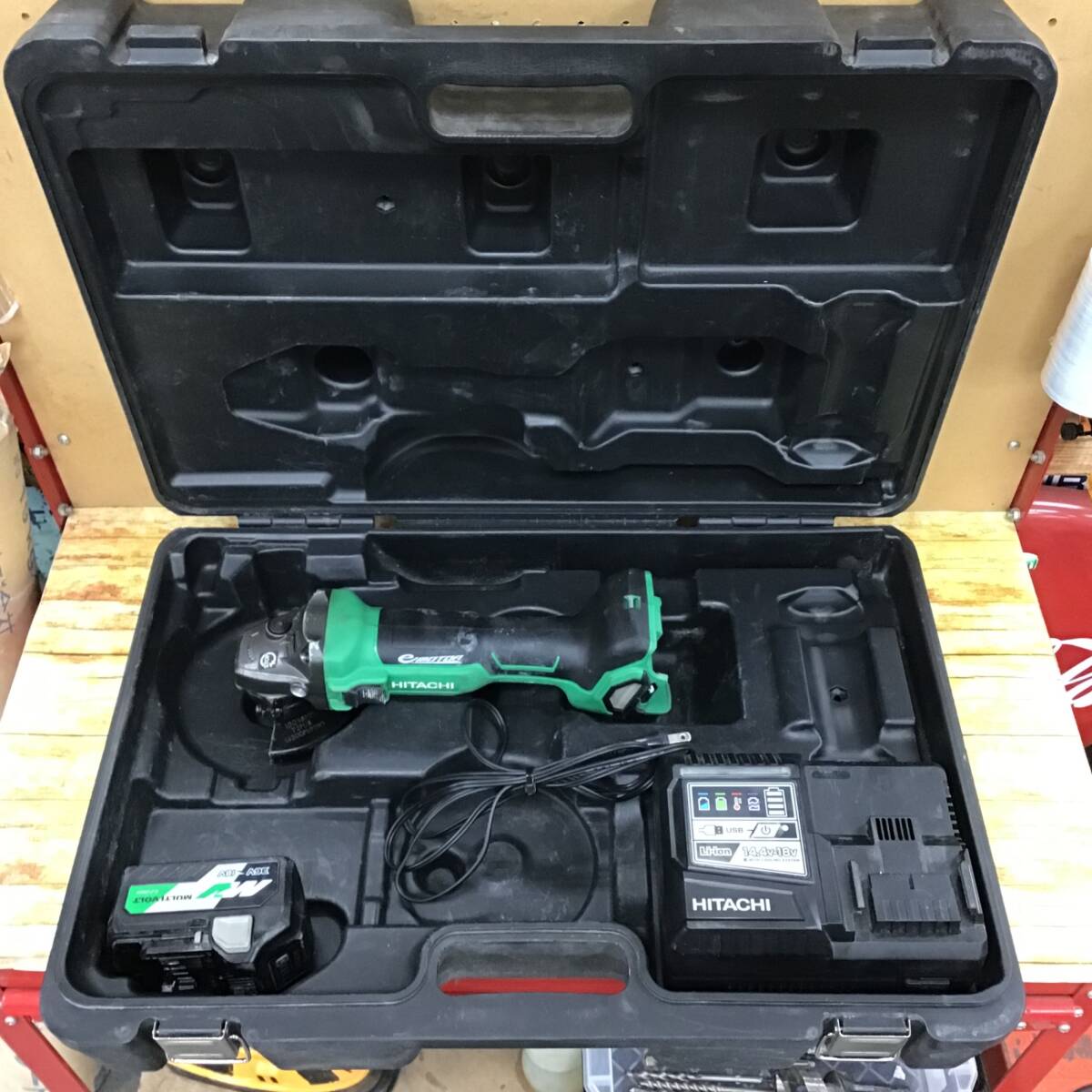 【中古品】★ハイコーキ(HIKOKI ※旧:日立工機) 100mmコードレスディスクグラインダ G3610DA(XP)