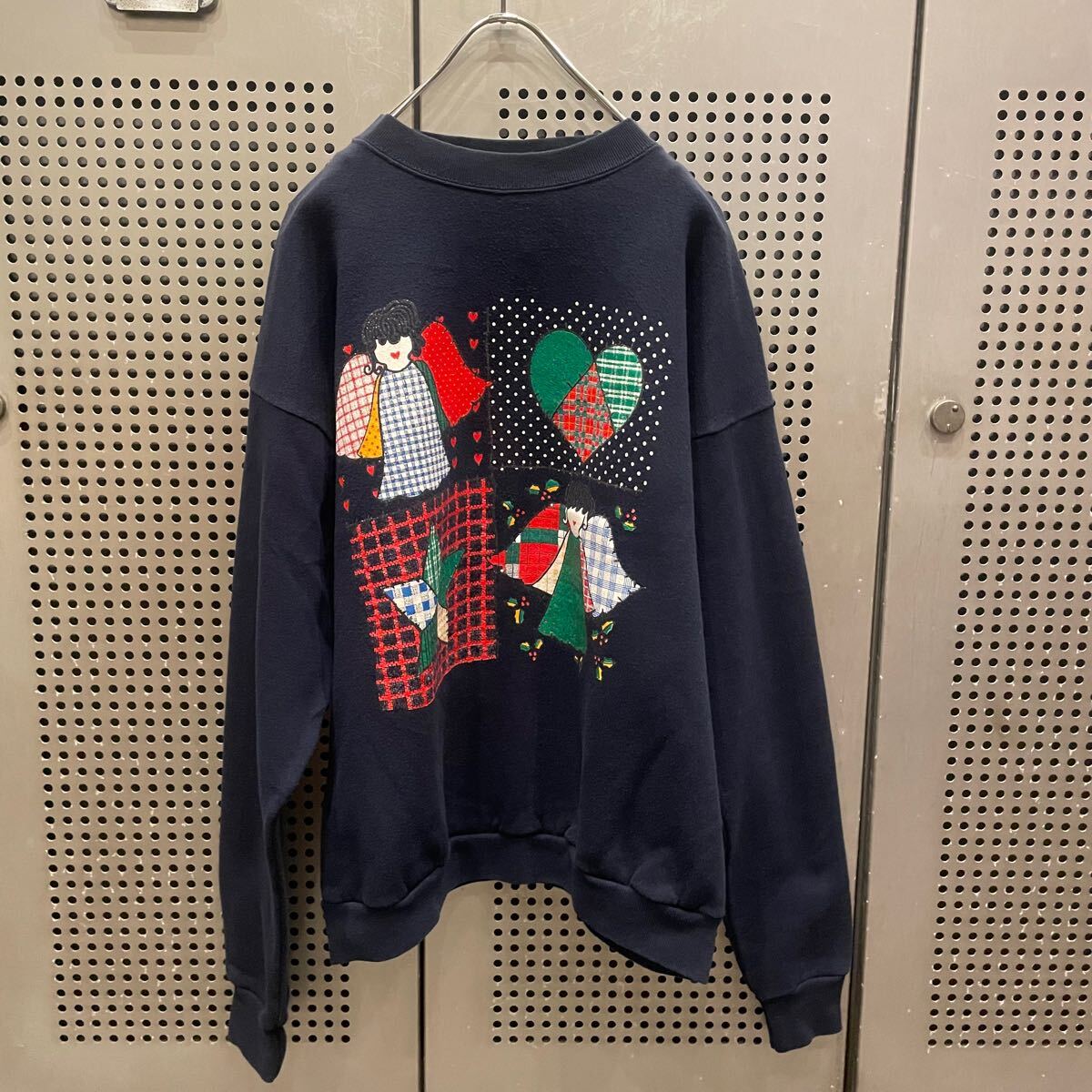 古着　ヴィンテージ　vintage sweat スウェット　トレーナー　ビックサイズ　ファンシー　USA製