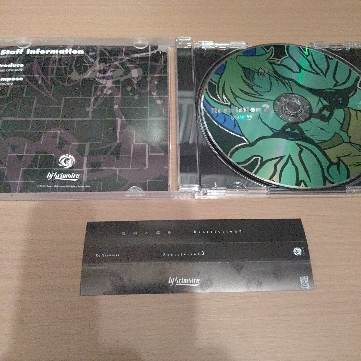 Restriction 3／Team Grimoire 同人 Dj Grimoire Quark チーム グリモア 希少 レア 入手困難