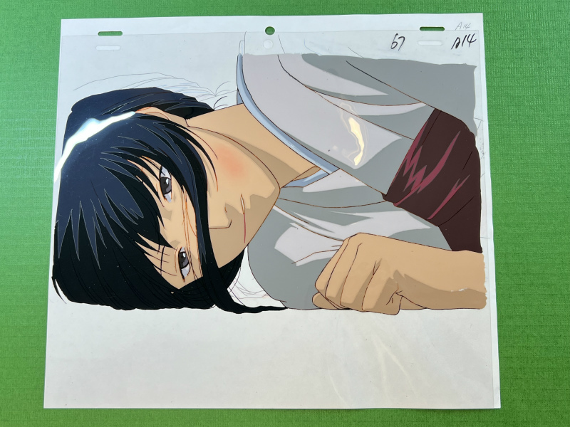 Yahoo!オークション - アニメ るろうに剣心 OVA 雪代巴 セル画 Yahoo!オークション - アニメ るろうに剣心 OVA 雪代巴 セル画