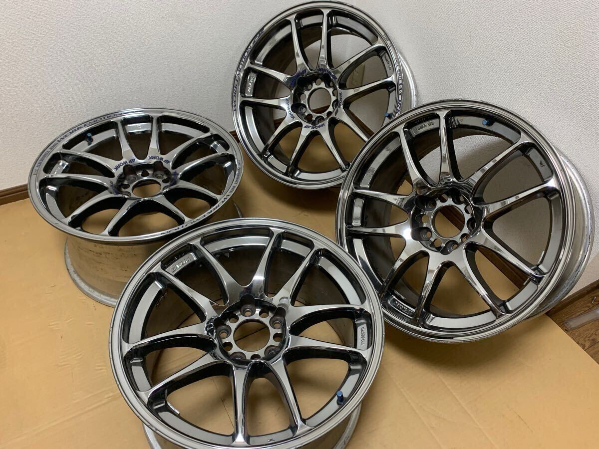 廃盤 WORK EMOTION CR Kai 18インチ 8.5J +32 9.5J+38 ワーク 廃盤 WORK EMOTION CR Kai 18インチ 8.5J +32 9.5J+38 ワーク