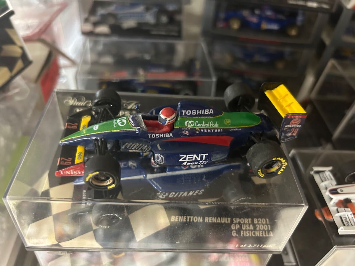 格安 カスタムミニカー1/43 ラルース　LC91 1991 australian GP Eric Bernard MINICHAMPS onyx スパーク