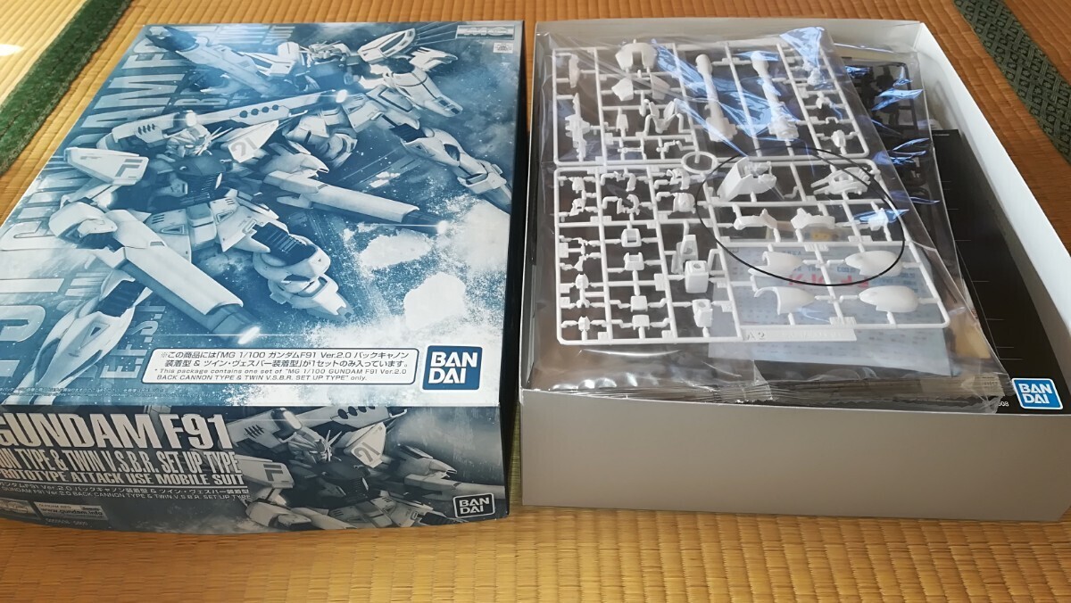 1点 MG 1/100 ガンダムF91 Ver.2.0 バックキャノン 1点 MG 1/100 ガンダムF91 Ver.2.0 バックキャノン