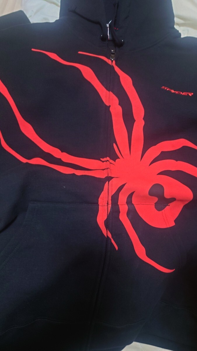 Supreme x Spyder Zip Up Hooded Sweatshirt Blackシュプリーム Supreme x Spyder Zip Up Hooded Sweatshirt Blackシュプリーム