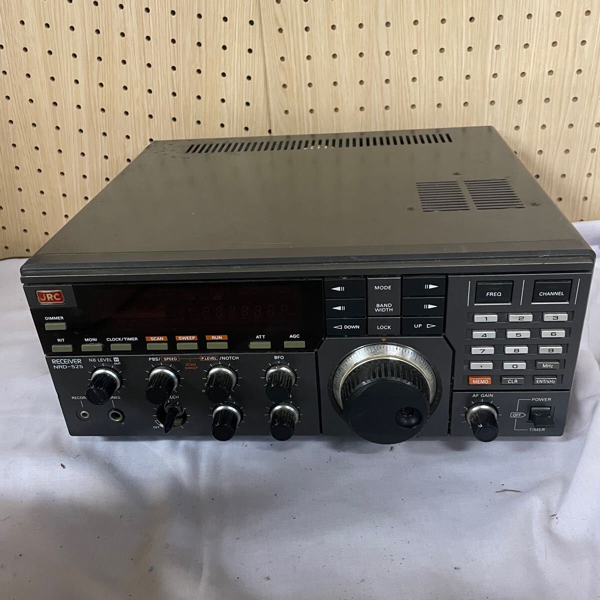 日本無線 NRD-525(美品)広帯域受信機 日本無線 JRC NRD-525 広帯域受信機|アマチュア無線